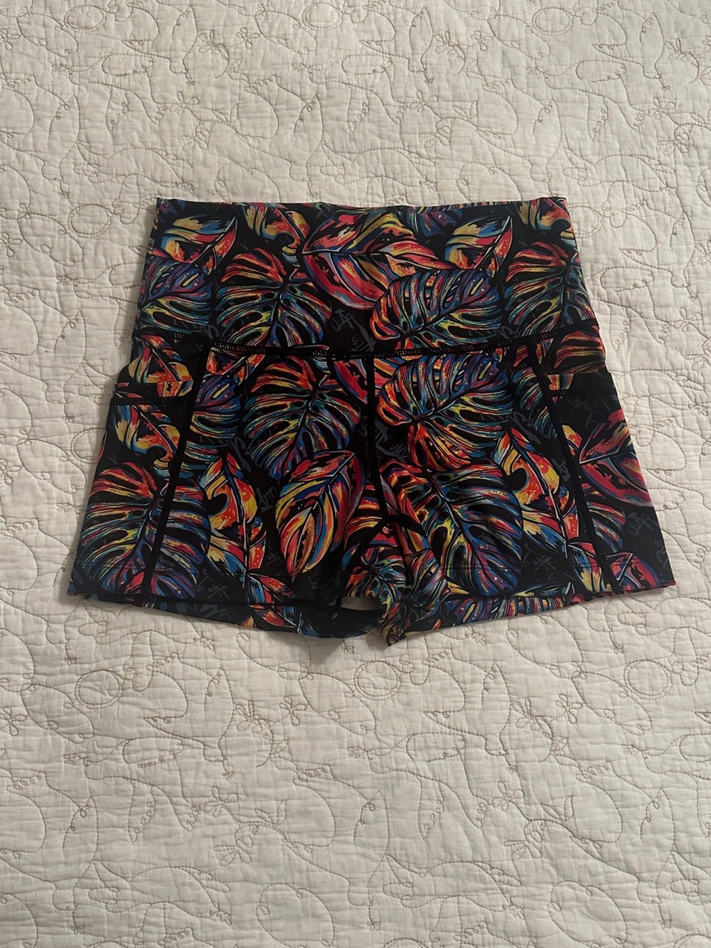 Constantly Varied Gear CVG Leaf print shorts with pockets